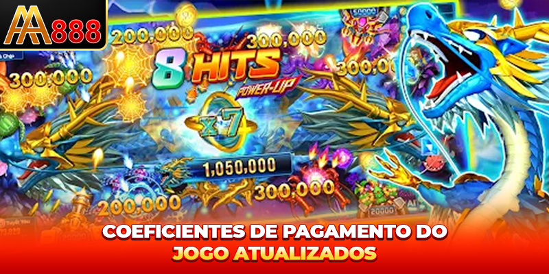 Coeficientes de pagamento do jogo atualizados Coeficientes de pagamento do jogo atualizados
