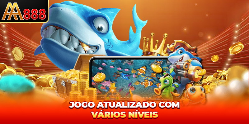 Jogo atualizado com vários níveis Jogo atualizado com vários níveis