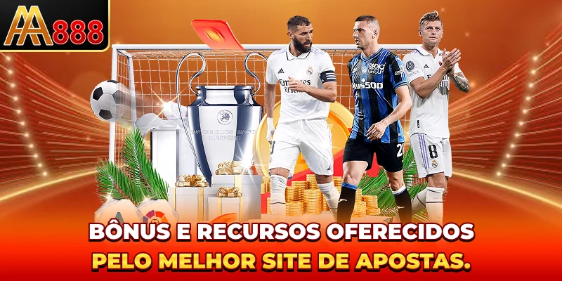 Bônus e recursos oferecidos pelo melhor site de apostas